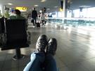 My shoes at Schiphol