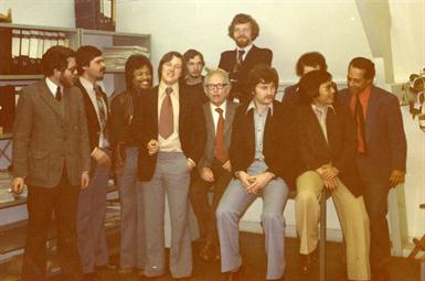 De (toen nog) jongere garde