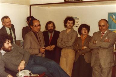 Cees Enzlin en Ciska Muller, toen al naast elkaar